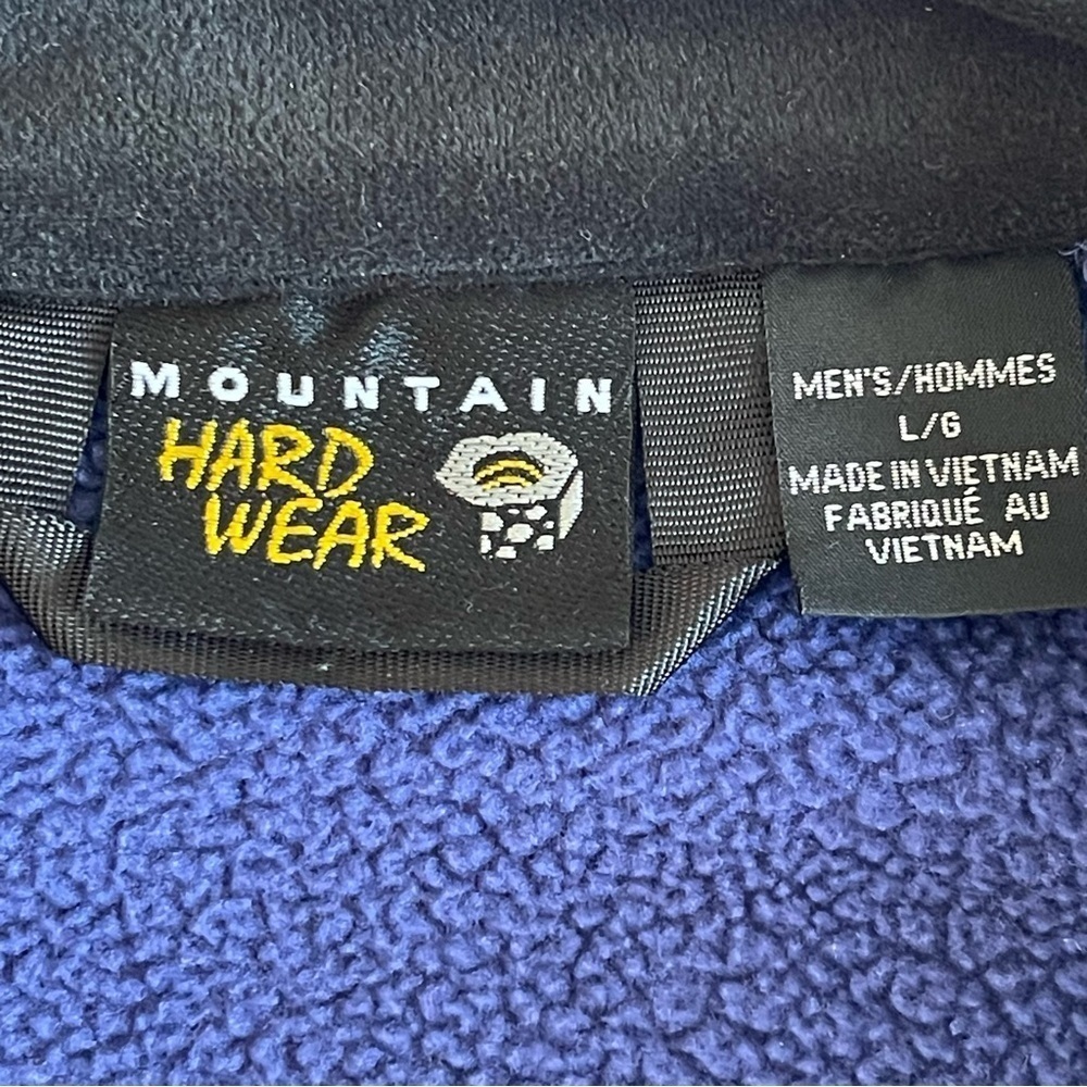 Mountain Hardwear Mens Full Zip Fleece Jacket Size Large - Picture 4 of 11